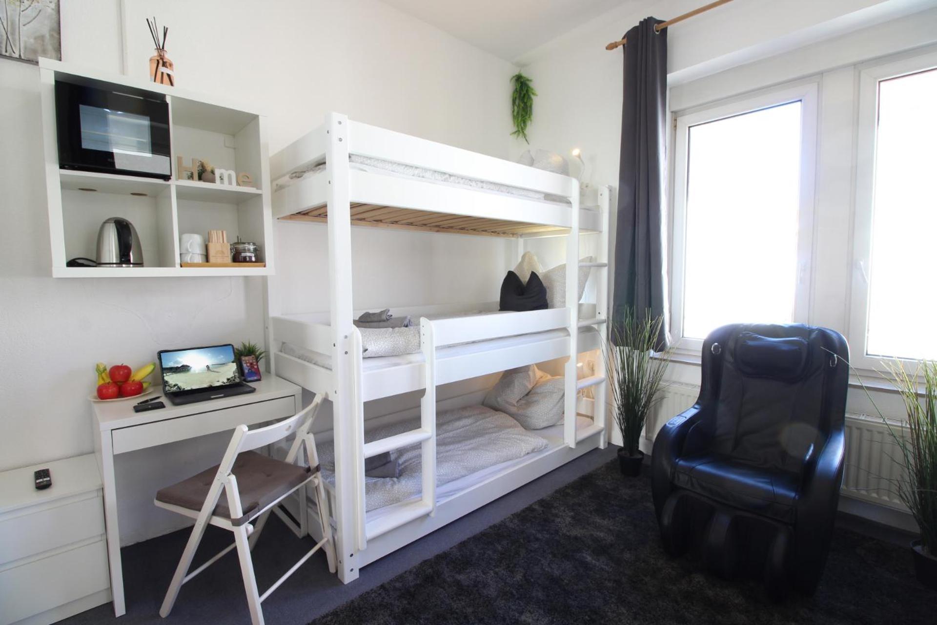 Hotel Ulm Zentrum - Komplettes Zimmer, Hochbett, Android Tv & Eigenem Bad - Perfekt Fuer Familien & Gruppen Экстерьер фото